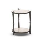 Product Image 3 for Ruthie Lunar Marble End Table from Four Hands