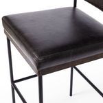 Product Image 6 for Benton Leather Sonoma Black Counter Stool from Four Hands