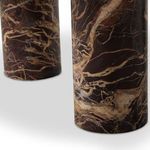 Product Image 7 for Zion Merlot Marble Small Coffee Table from Four Hands