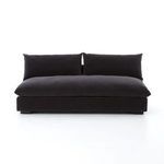 Grant armless sectional piece shown from front angle highlighting upholstery and cushion depth