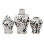 Product Image 2 for Blue & White Porcelain Temple Jar Magpie On Treetop from Legend of Asia