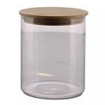 Product Image 3 for Finn Canister - Glass with Wood Lid from Homart