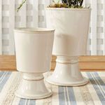 Product Image 5 for Kelcy Footed Cachepots, Set Of 2 from Napa Home And Garden