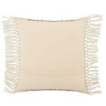 Haskell Indoor/ Outdoor Gray/ Ivory Geometric Pillow image 2