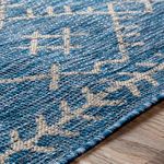 Product Image 3 for Eagean Dark Blue / Light Gray Indoor / Outdoor Rug from Surya