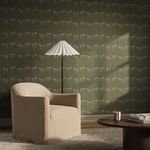 Product Image 2 for Burros Olive Night I Wallpaper by Paul Meyer from Four Hands