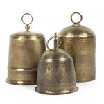 Product Image 1 for Antique Brass Bells from Kalalou