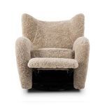 Product Image 16 for Amelie Beige Shearling Swivel Recliner from Four Hands