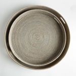 Product Image 4 for Burma Rattan Round Ottoman Trays, Set of 2 from Napa Home And Garden