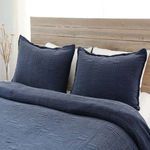 Product Image 2 for Harbour Cotton King Sham - Navy from Pom Pom at Home