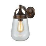 Product Image 1 for Lowden 1 Light Outdoor Wall Sconce In Hazelnut Bronze from Elk Lighting