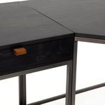 Product Image 21 for Trey Black Wash Poplar Desk System With Filing Credenza from Four Hands