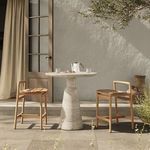 Product Image 2 for Marsh Outdoor Bar + Counter Table - Textured Sandy Grey from Four Hands