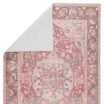 Product Image 3 for Edita Medallion Pink / Blue Area Rug from Jaipur 