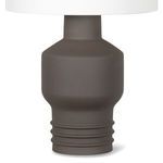 Product Image 3 for Lewis Black Ceramic Table Lamp from Regina Andrew Design