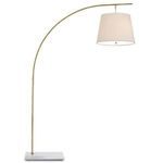 Product Image 1 for Cloister Brass Floor Lamp from Currey & Company