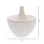 Product Image 2 for Lief Ceramic Vase   White from Homart
