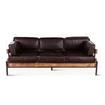 Product Image 2 for Chiavari Mocha Brown Leather Sofa from World Interiors