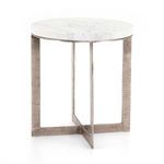 Product Image 5 for Lennie Round Nightstand Brushed Nickel from Four Hands