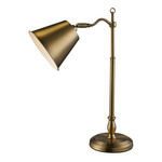 Product Image 1 for Hamilton Desk Lamp In Antique Brass With Matching Shade from Elk Home