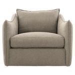 Product Image 3 for Joli Portobello Grey Upholstered Swivel Accent Chair from Bernhardt Furniture