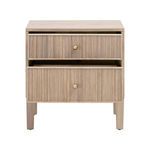 Product Image 3 for Highland 2-Drawer Natural Oak Nightstand from Essentials for Living