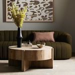 Product Image 12 for Bingham Rustic Oak Veneer Drum Coffee Table  from Four Hands