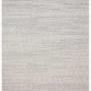 Cole Grey / Bone Rug with geometric diamond and chevron pattern in neutral grey and bone tones with varied pile texture