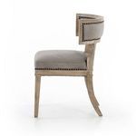 Product Image 15 for Carter Dark Moon Canvas Parawood Dining Chair from Four Hands