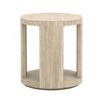 Product Image 3 for Collins Round Sand Wash Acacia End Table from Essentials for Living
