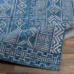 Product Image 3 for Eagean Blue Geometric Indoor / Outdoor Rug from Surya
