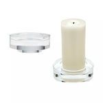 Product Image 1 for Fluted Crystal Decorative Candle Holders, Set Of 2 from Elk Home