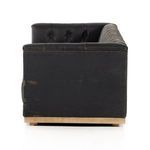 Product Image 17 for Maxx Upholstered Destroyed Black Leather Sofa from Four Hands