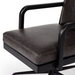 Product Image 7 for Lacey Black Leather Desk Chair - Sonoma Black from Four Hands