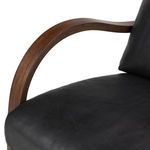 Product Image 11 for Paxon Brickhouse Black Leather Chair from Four Hands