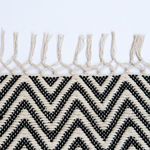 Product Image 3 for Black Cotton Woven Rug from Four Hands