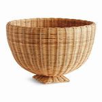 Product Image 1 for Charleston Rattan Footed Bowl from Napa Home And Garden