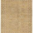 Product Image 1 for Folklore Hand-Knotted Medallion Khaki / Cream Rug 18" x 18" from Jaipur 