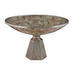 Product Image 1 for Mother Of Pearl Bowl Set On Silver Leaf Base from Elk Home