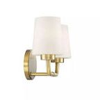 Product Image 3 for Capra Warm Brass 2 Light Bath from Savoy House 