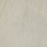 Close-up of layered gray circular scribbles creating subtle abstract texture