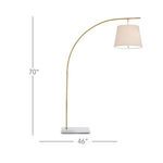 Product Image 11 for Cloister Brass Floor Lamp from Currey & Company