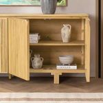 Product Image 7 for Roya Oak Wood 4-Door Sideboard from Classic Home