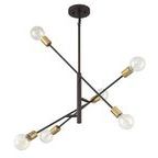 Product Image 7 for Bradley 6 Light Adjustable Chandelier from Savoy House 