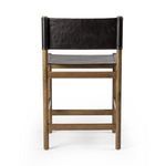 Product Image 16 for Kena Leather Black Bar Stool from Four Hands