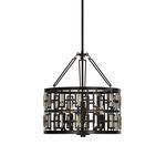 Product Image 1 for Uttermost Rhombus 5 Light Bronze Pendant from Uttermost