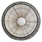 Product Image 3 for Swami Small Natural & Black Midrib Pendant from Arteriors