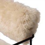 Product Image 11 for Fenn Champagne Mongolian Fur Desk Chair from Four Hands