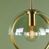 Product Image 2 for Meriah Small Iridescent Glass Shade Pendant Light from Mitzi