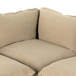 Product Image 10 for Andre Slipcover 4-Piece Left-Facing Sectional with Ottoman - Broadway Canvas from Four Hands
